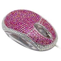 SAT Diamant mouse Souris Optique USB Rose 