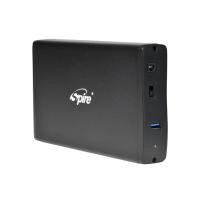 SP166SU3-BK Boitier ext 3.5 USB3 Noir 