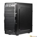 Spire RIDJE SP6602B Boitier Moyen Tour ATX Front USB-3 Sans Alimentation