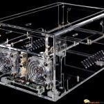 ACMI-PEU-T Boitier Transparent MiniItx alim150W 