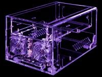 ACMI-PEU-T-HUVB Boitier Transparent MiniItx alim150W 