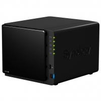 DS412+ Boîtier NAS pour 4 DD 3.5/2.5p 2.13GHz DCore 1Go 2LAN Gb USB3 eSata