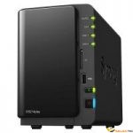 DS214PLAY Boîtier NAS pour 2 DD 3.5/2.5p 1.6GHz DCore 1Go 1LAN Gb USB3 eSata Slot SD
