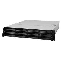 RS2414+ Boîtier NAS Rack 2U pour 12 DD 3.5/2.5p 2.13GHz Dcore 2Go 4LAN Gb USB3