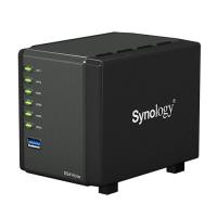 DS414slim Boîtier NAS pour 4 DD 2.5p 1.2GHz 512Mo 2LAN Gb USB3