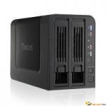 N2310 Boîtier NAS pour 2 DD 3.5p 800MHz 512Mo 1LAN Gb USB3