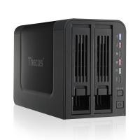 N2310 Boîtier NAS pour 2 DD 3.5p 800MHz 512Mo 1LAN Gb USB3