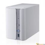 N2560 Boîtier NAS pour 2 DD 3.5p 1.6GHz DCore 2Go 1LAN Gb USB3 HDMI SPDIF