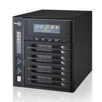N4800ECO Bt NAS pour 4 DD 3.5/2.5p 2.13GHz DC 2Go 2LAN Gb USB3 eSata HDMI VGA slot PCIe