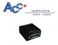 Adaptateur eSATA vers eSATA F-F 