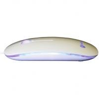 Souris opt lumineuse White 