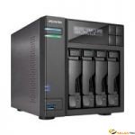 AS-7004T Boîtier NAS pour 4 DD 3.5/2.5p 3.5GHz Dcore 2Go 2LAN Gb USB3 eSata HDMI