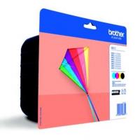 Encre Brother Multipack LC-223VALBP Black + 3 couleurs 