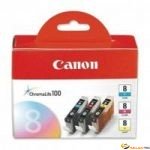 Pack Encre CLI-8 3 Couleurs Cyan Magenta Yellow 