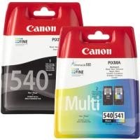 Pack Cartouches PG-540+CL-541 noir et couleurs 