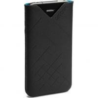 Löv Form Etui pour Telephone portable Cuir Noir 