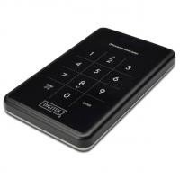 BOITIER HDD 2.5 pouces AVEC MATERIEL AES 256BITS CRYPTAGE ECRAN PL 
