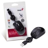 Micro Traveler Black 1200dpi câble rétractable 