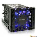 Module 4-en-3 Sans-Outils pour Disque Dur 4 x 3,25p SATA/SAS/SSD