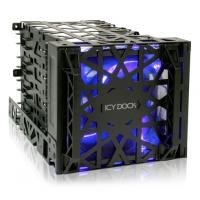 Module 4-en-3 Sans-Outils pour Disque Dur 4 x 3,25p SATA/SAS/SSD