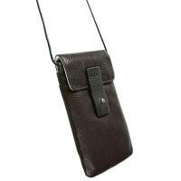 KRU Tumba Mobile Case Housse en Cuir Espresso Brown 