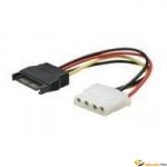 Adaptateur SATA 15P vers 5,25P M/F 