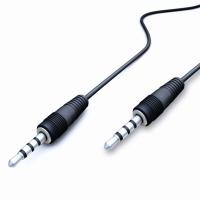 Cordon audio Jack stéreo 3.5mm M/M 1m 