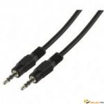 Cordon audio Jack stéreo 3.5mm M/M 5m 