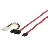 Cordon SATAIII 6G + Alimentation 1m 
