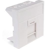 Plastron nu 45x45 1 x RJ45 