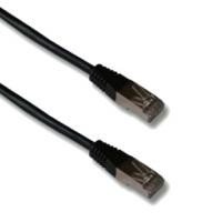 Cordon Patch CAT6 FTP 0,5m Noir 