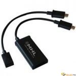 Adaptateur MHL universel microUSB/HDMI M/F livré avec adapateur Samsung S3/S4/Note 2