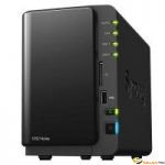 DS214PLAY Boîtier NAS pour 2 DD 3.5/2.5p 1.6GHz DCore 1Go 1LAN Gb USB3 eSata Slot SD