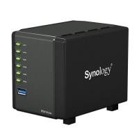 DS414slim Boîtier NAS pour 4 DD 2.5p 1.2GHz 512Mo 2LAN Gb USB3