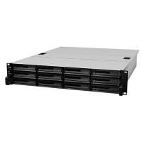 RS3614XS Boîtier NAS Rack 2U pour 12DD 3.5/2.5p 3.4GHz DCore 4Go 4LAN Gb USB3 2Extension