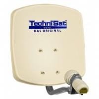 Parabole DigiDish 33 avec fix. AZ/El Twin LNB univ. beige 