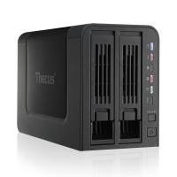 N2310 Boîtier NAS pour 2 DD 3.5p 800MHz 512Mo 1LAN Gb USB3