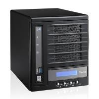 N4560 Bt NAS pour 4 DD 3.5/2.5p 1.6GHz DC 2Go 1LAN Gb USB3 HDMI SPDIF