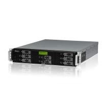 N8800PROV2 Rack pour 8 DD 3.5/2.5p 1.66GHz DC 4Go 2LAN Gb USB2 Slot PCIe
