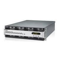 N16000PRO Rack pour 16 DD 3.5/2.5p 3.4GHz QC 8Go 3LAN Gb USB3 2eSATA E/S audio Slt PCIe