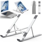 Support portable en aluminium pour ordinateur portable