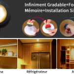 Lampes à LED sans fil avec télécommande (Kit de 3 LED)