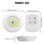 Lampes à LED sans fil avec télécommande (Kit de 3 LED)