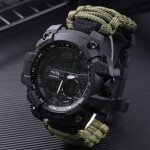 Montre De Survie Multifonction Extérieure 6 en 1