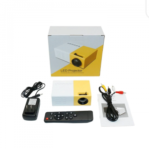 Mini projecteur de poche Portable HD 1080P, pour Home cinéma, AV, USB, carte SD, TF, PK YG300