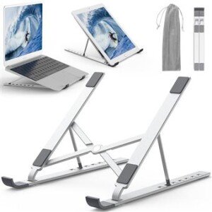 Support portable en aluminium pour ordinateur portable
